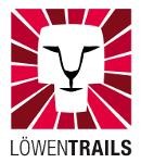 Logo der Internetseite Löwentrails mit stilisiertem Löwenkopf